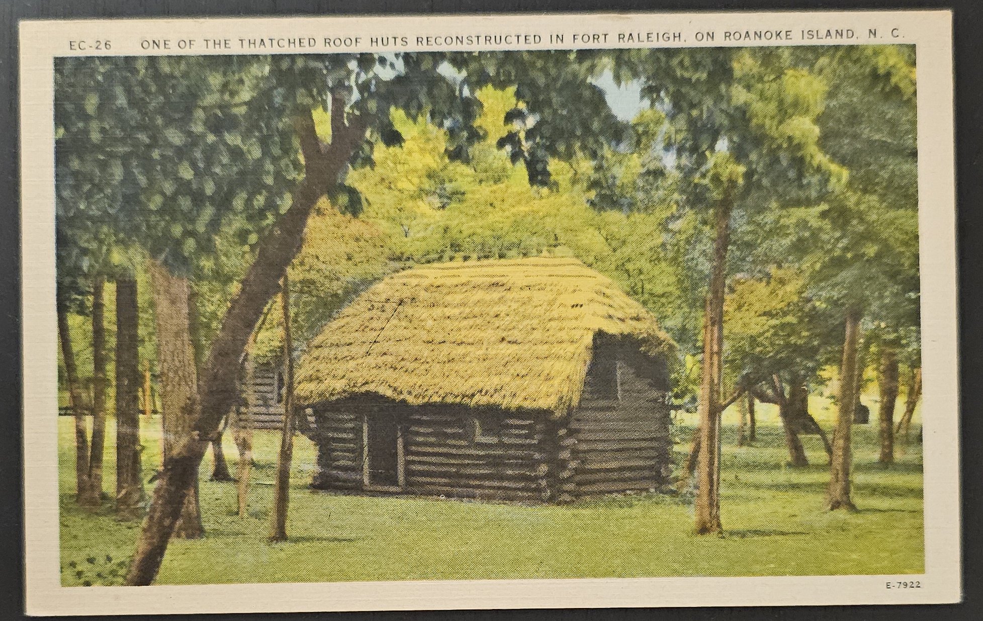 (image for) postcard USA - NC - North Carolina #0012